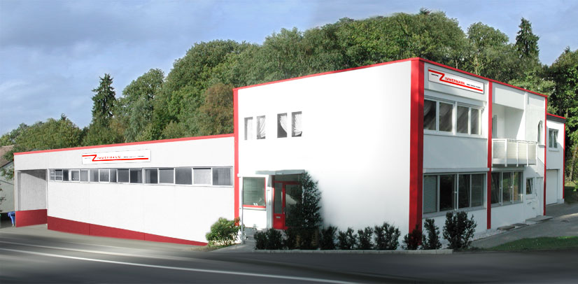 Gebäudeansicht der Firma Industrie-Design Zimmermann KG